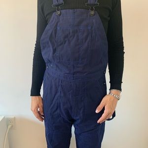 Zara Man Blue Overalls